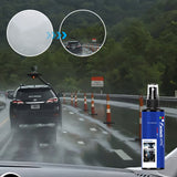 Agent de nettoyage et de revêtement pour vitres de voiture antipluie