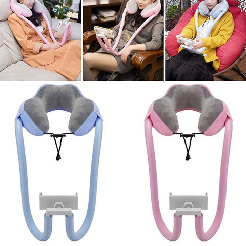 Oreiller cervical de soutien paresseux