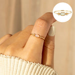 L'amour le plus pur Bague/Collier en opale ovale assortie