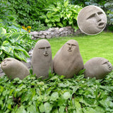 Figurine visage en pierre