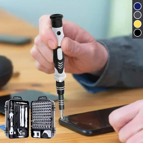 Jeu de tournevis multifonction extra dur 115 en 1