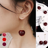 Boucles d'oreilles en forme de cerise