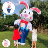 Costume de lapin gonflable de Pâques