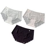 Culotte féminine en soie glacée sans trace