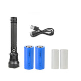 Lampe de Poche Laser Tactique Rechargeable LED