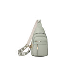 Sac ceinture décontracté à fermeture éclair pour femme