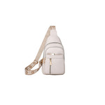 Sac ceinture décontracté à fermeture éclair pour femme