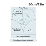 Sac de rangement en toile pour voiture Modèles et tutoriel