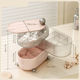 Organisateur de bureau rotatif à 360°