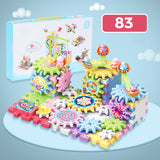 Jouets de rotation à engrenage en bloc