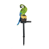 Poteau solaire de jardin à figure d'aigle