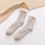 Chaussettes de Noël pelucheuses