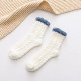 Chaussettes de Noël pelucheuses