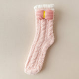 Chaussettes de Noël pelucheuses