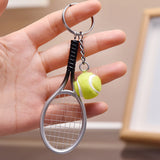 Porte-clés raquette de tennis