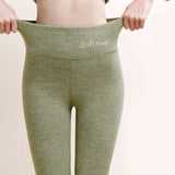 Pantalon cache-ventre en soie