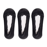 Chaussettes de doublure en dentelle pour femmes