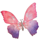 Pince à cheveux de papillon de couleur dégradée