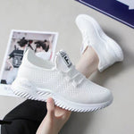 Baskets en maille respirante