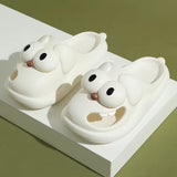 Chaussons pour chiens avec grands yeux