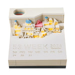 2024 Calendriers 3D artisanaux