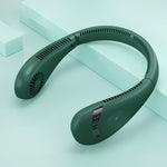 Ventilateur de cou sans pales portable rechargeable