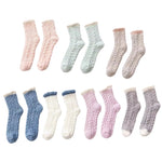 Chaussettes de Noël pelucheuses