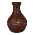 Humidificateur d'air de vases avec veines de bois