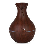 Humidificateur d'air de vases avec veines de bois