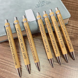 Ensemble amusant ultime de stylos d'humeur imprimés Vibes en semaine