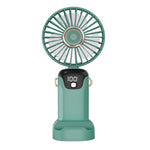 Ventilateur portable à 5 vitesses et affichage numérique