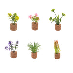 Mini Plante Décoratif Polyvalent de Voiture et Frigo
