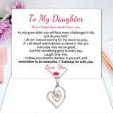 Gardez-moi dans votre coeur - Collier coeur de luxe