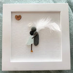 Cadeau de sympathie d’art en verre de mer
