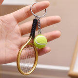 Porte-clés raquette de tennis