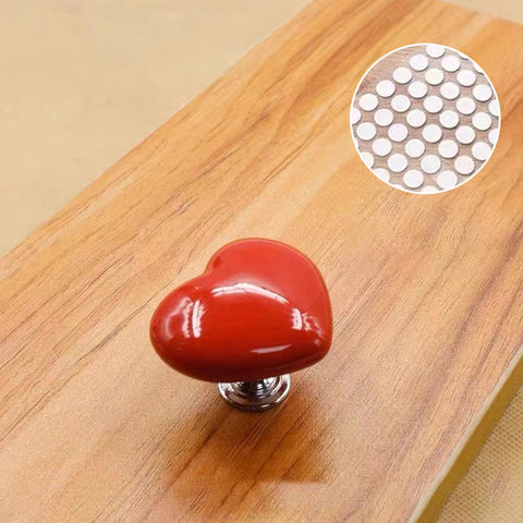 Bouton de coeur pour les toilettes