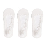 Chaussettes de doublure en dentelle pour femmes