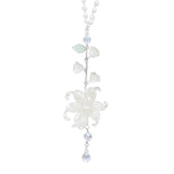 Pendentif Fleur Élégant pour Rétroviseur de Voiture