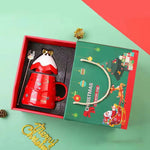 Tasse d'arbre de Noël créative 3D