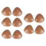 Autocollants triangulaires en silicone pour tétons (5 paires)