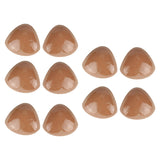 Autocollants triangulaires en silicone pour tétons (5 paires)