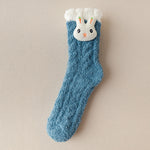 Chaussettes de Noël pelucheuses