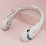 Ventilateur de cou sans pales portable rechargeable