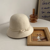 Chapeau de pêcheur en tweed de laine