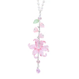 Pendentif Fleur Élégant pour Rétroviseur de Voiture