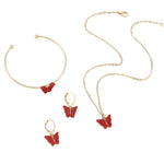 Ensemble de pendentifs papillon polyvalent