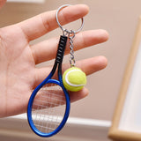 Porte-clés raquette de tennis