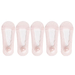 Chaussettes de doublure en dentelle pour femmes