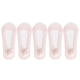 Chaussettes de doublure en dentelle pour femmes