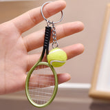 Porte-clés raquette de tennis